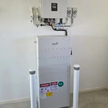 DC-Coupled FOX ESS 41.93kWh Battery Pack Installed in Kooralbyn - Image 1