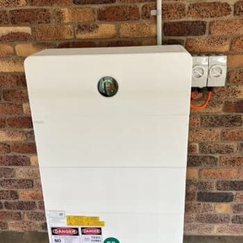 13.3kW Solar PV System with GoodWe ESA 24kWh Battery Pack installed in Lower Tenthill - Image 1