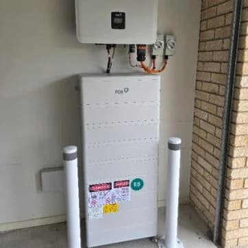 AC-Coupled FOX ESS 41.93kWh Battery Pack Installed in Flagstone - Image 1