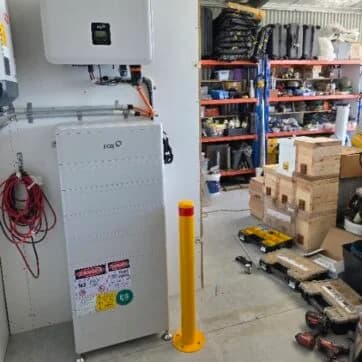 DC-Coupled FOX ESS 41.93kWh Battery Pack Installed in Kingsholme - Image 1