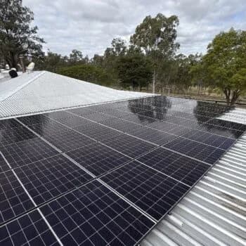 13.3kW Solar PV System with GoodWe ESA 24kWh Battery Pack installed in Lower Tenthill - Image 2
