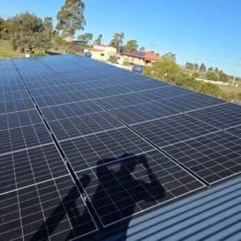 13.3kW Solar PV System with GoodWe ESA 24kWh Battery Pack installed in Nobby - Image 2