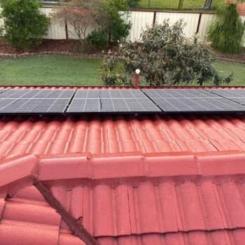 13.3kW Solar PV System with GoodWe ESA 48kWh Battery Pack installed in Munruben - Image 2