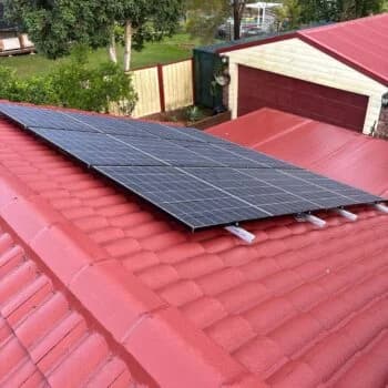 13.3kW Solar PV System with GoodWe ESA 48kWh Battery Pack installed in Munruben - Image 5